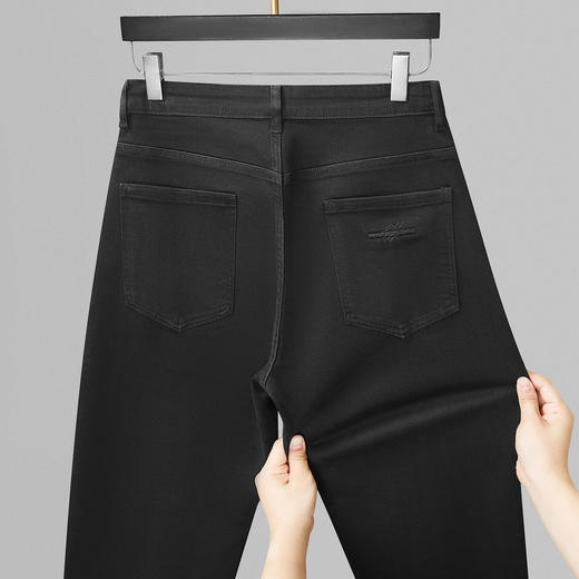 【DWN】大依优型大码男装春季弹力直筒牛仔裤显瘦休闲商务棉质牛仔长裤 商品图1