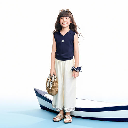 【实体店同款】女童套装夏季新款安奈儿童装AG622235 商品图3