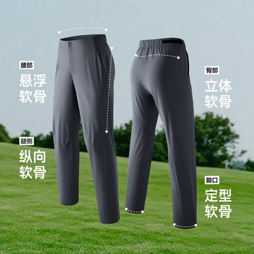 【春上新】【新品】6楼蕉下男士立体高弹直筒裤EL002吊牌价399 商品图2