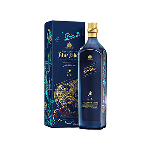 尊尼获加 蓝牌虎年限量版威士忌 1000ml 商品图0