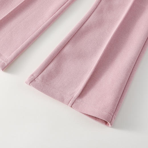 【华棉喇叭裤】 棉花堂 针织喇叭裤   A类 挺括有型   FD61086 商品图4