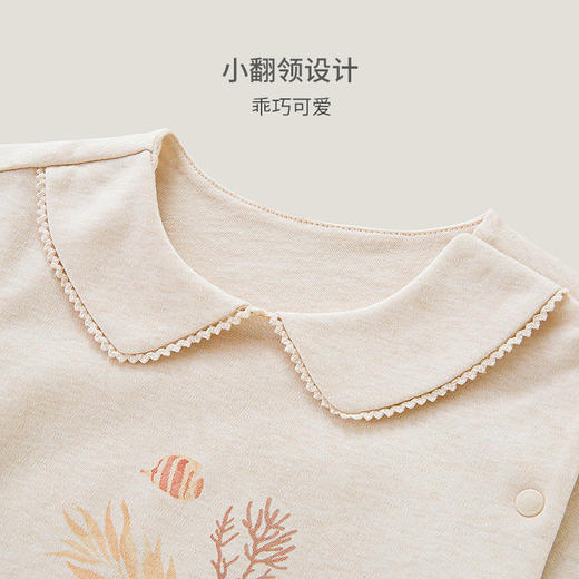 英氏新生婴儿睡袋宝宝春夏款防踢袋睡衣可脱袖YESCJ1P004A 商品图1