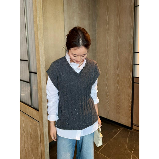 2603203    意大利🇮🇹carriage纱线，精致马甲 商品图2