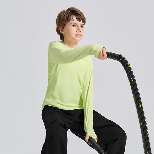 【特惠福利】Under Armour安德玛儿童  吸湿速干透气长袖T恤 261321124 商品图7
