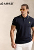【DG】【桑蚕丝+亚麻】大依优型大码男装夏季亚麻棉POLO衫短袖商务休闲上衣 商品缩略图5