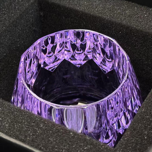 【SMWS】苏格兰麦芽威士忌协会 八大风味限定马师傅手工水晶杯-钻石款（颜色以实物为准） 商品图2