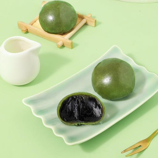 【醇香黑芝麻，经典永不过时】雅觅 墨玉令·芝麻青团360g 商品图3