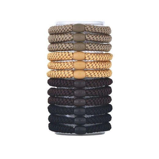 【秒杀价已调 直接拍】Theory 正品高弹力 发绳 高马尾 发圈 一罐 12根 商品图2