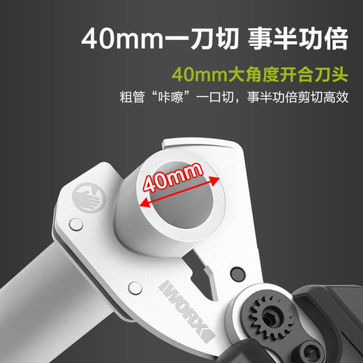 威克士 20V锂电水管剪 WU571G 商品图1