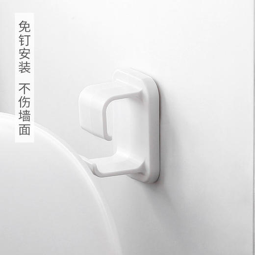 免打孔脸盆架卫生间盆子收纳架餐厨脸盆收纳挂钩盆架粘钩壁挂式 商品图2