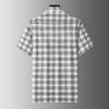 【DG】大依优型大码男装夏季棉麻格子短袖衬衫透气商务休闲短袖T恤300斤 商品缩略图3