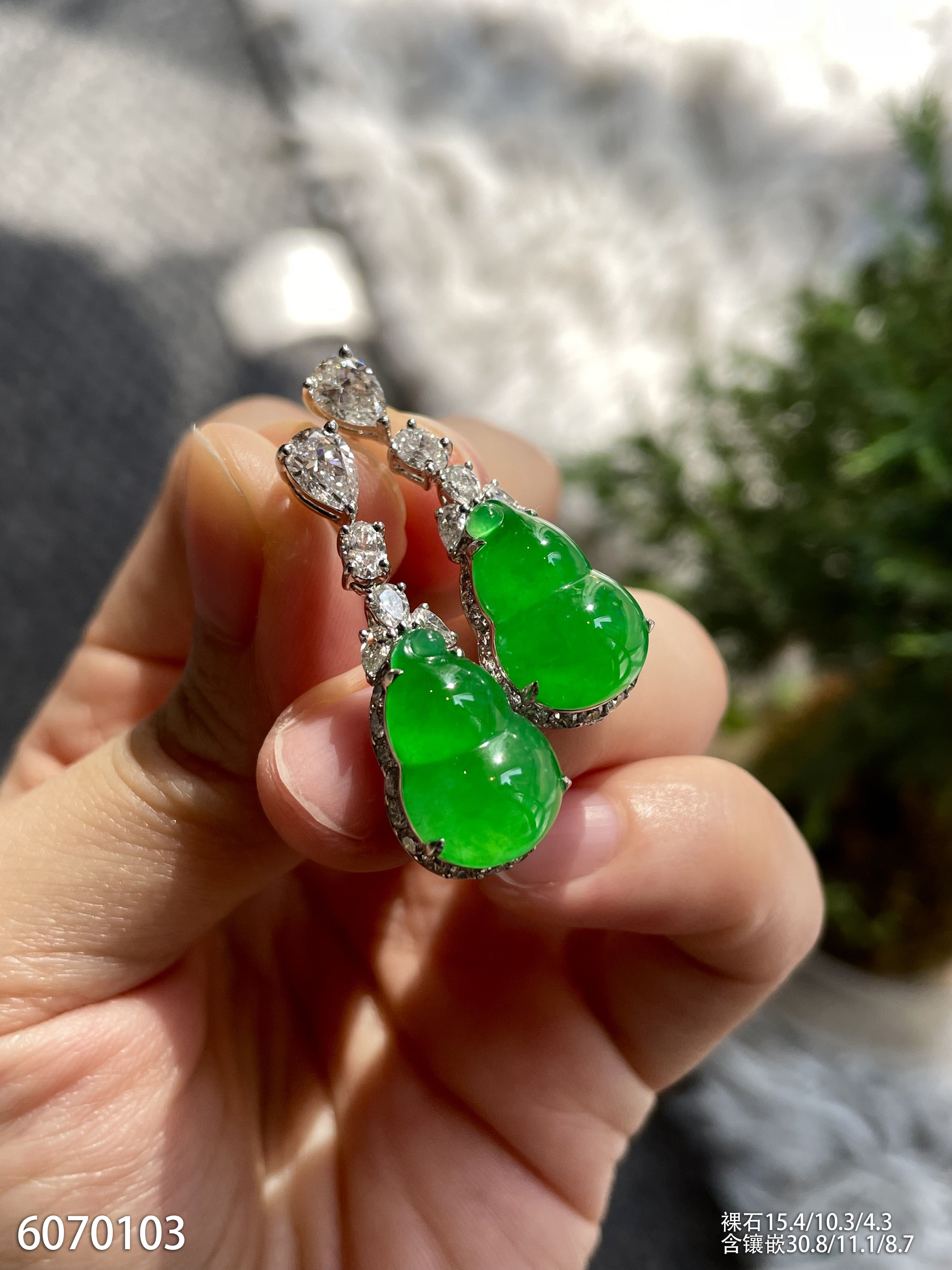 葫芦耳坠【6070103】具体价格微信咨询