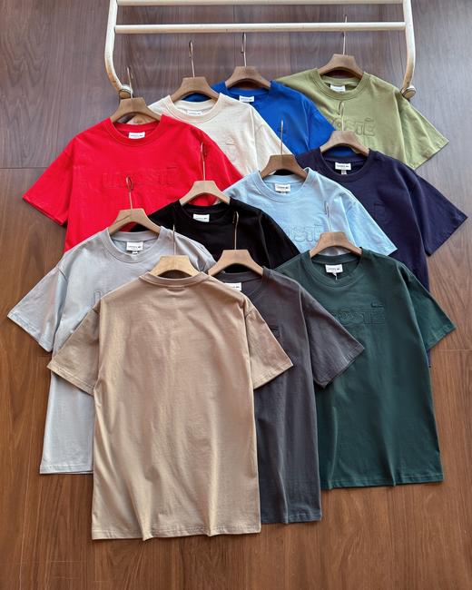 LACOSTE法国鳄鱼男装11色休闲纯棉短袖正肩T恤 TUO  341733 商品图1