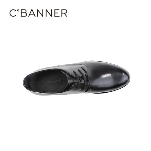 千百度2026春季男鞋纹理清晰亲肤透气久穿不累商务正装A26121521 商品图2