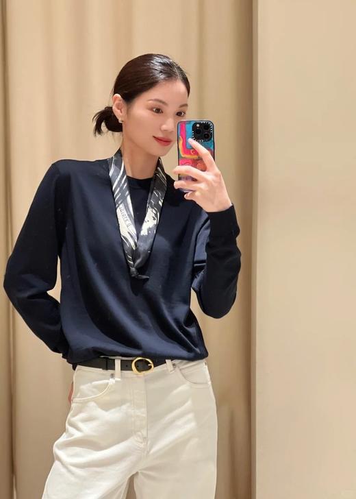 【高品质私服】【IC棉针织布长袖T恤】细腻光洁，纹理清晰，亲肤舒适G1630-CC【无标出货 介意慎拍】 商品图6