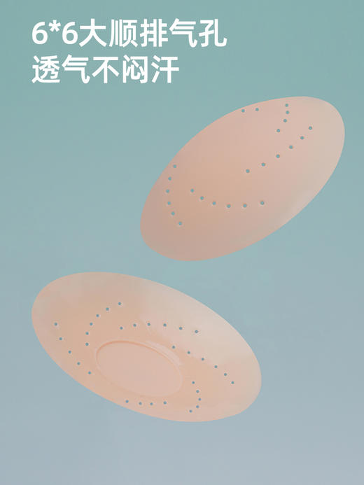 遐【小奶皮】有胶隐形硅胶胸贴女夏薄款婚纱吊带乳贴防凸点乳头贴 商品图2