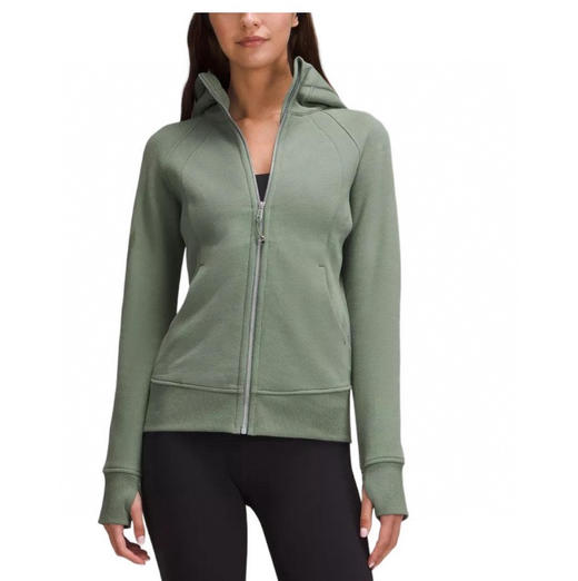 点此购买 lulu露露Scuba春秋季女士拉链连帽开衫 bk 341582 商品图14