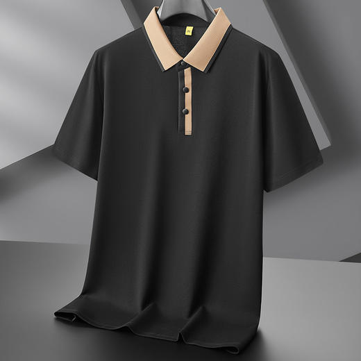 【DG】【新疆棉】大依优型大码男装翻领POLO衫短袖T恤棉质休闲透气上衣 商品图1