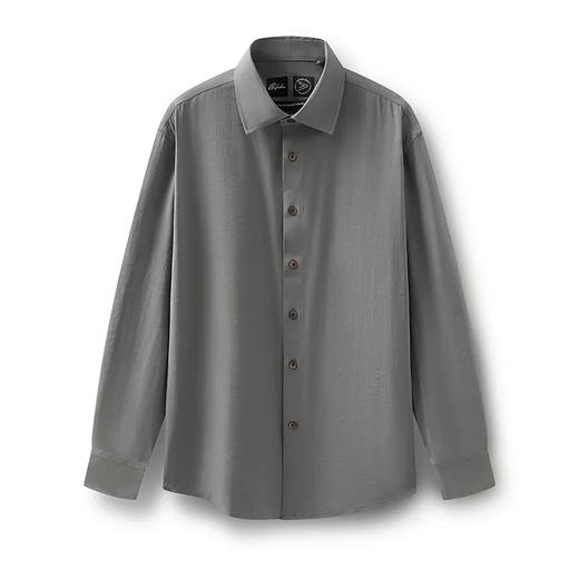 【dl-C-264】男子经典休闲新款铜氨丝长袖衬衫！！ 商品图1