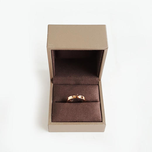 【95新】CHAUMET尚美Liens Evidence 系列玫瑰金宽版无钻缘系·一生戒指62号、宽度3.8mm中性款020326NJS42 商品图1