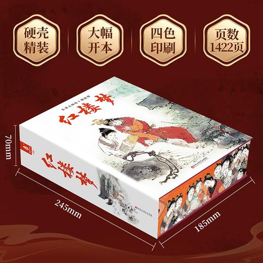 名著大师绘·戴敦邦《红楼梦》含278幅戴敦邦画作 商品图0