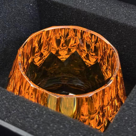 【SMWS】苏格兰麦芽威士忌协会 八大风味限定马师傅手工水晶杯-钻石款（颜色以实物为准） 商品图3