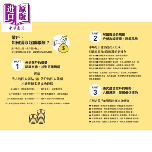 预售 【中商原版】逻辑投资 散户赢过大盘的机会	刘冠宏	天下出版	港台原版 商品图1