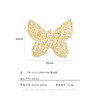 DULY杜丽花园 宫廷贵气金色蝴蝶胸针11914ZGO 商品缩略图4