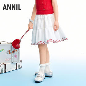 【实体店同款】女童半裙夏季新款安奈儿童装AG623145