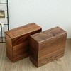黑胡桃木质骨灰盒殡葬用品火葬盒骨灰盒中式骨灰盒殡葬盒殡仪用品 商品缩略图1