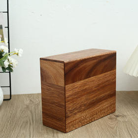 黑胡桃木质骨灰盒殡葬用品火葬盒骨灰盒中式骨灰盒殡葬盒殡仪用品