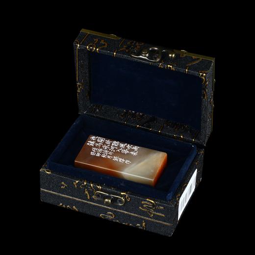 闲章孤品26003:刘银厚篆刻"夜阑卧听风吹雨"闲章老挝石 练字落款 送礼佳品 商品图4