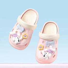 【洞洞鞋】男童女童洞洞鞋室内洗澡拖鞋软底包头沙滩鞋外穿夏季花园鞋【WG26336】