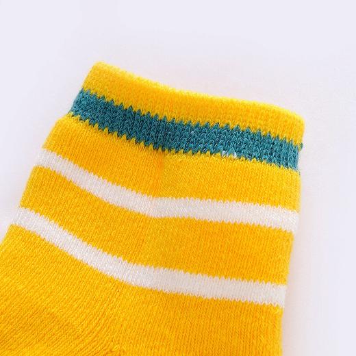 英氏儿童袜子男宝宝毛巾袜冬季厚款保暖袜子三双装YIWBJ31083A01 商品图3