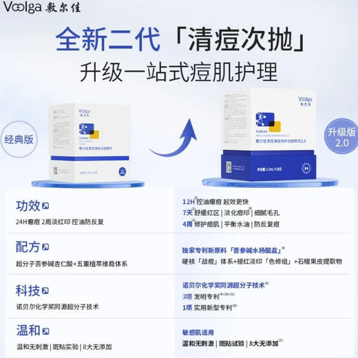 敷尔佳清痘净肤次抛精华2.0 30支/盒 商品图5