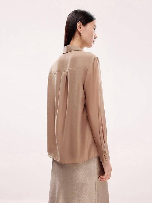 朗姿LANCY 女装衬衫LSJK04WBL665N21 商品图1