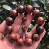 【青山特惠】2.0*12颗沉水级海南黄花梨紫油梨 满褶皱水波老料文玩手串h180 商品缩略图0