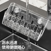 卫生间化妆品吸盘置物架水槽内收纳篮壁挂抹布沥水架子免打孔储物 商品缩略图2