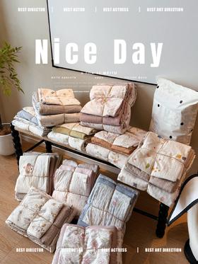 🤩🤩韩国🇰🇷床品又出爆款面料了，韩系泡泡纱，一眼就心动，跟上潮流的博主，必须给你们安排上【🇰🇷云朵般泡泡纱橘色系四件套】 