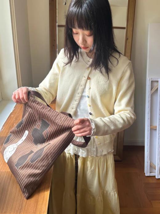 nothe Case布然/NC251105/「空盏花瓶」简约新中式帆布包袋 商品图1