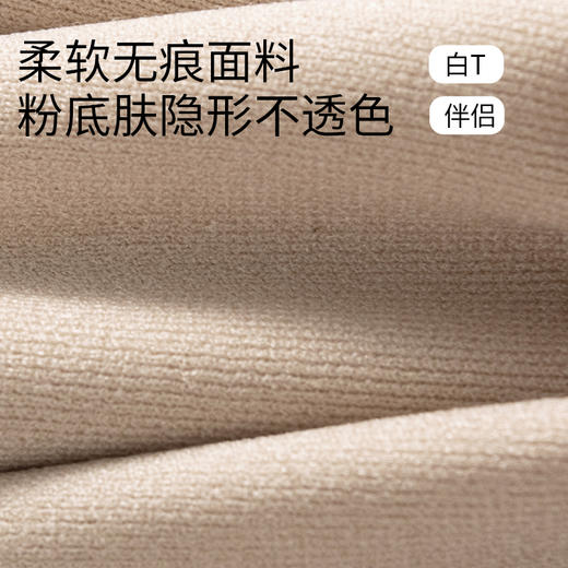 一秒穿出超模直角肩【粉底液直角肩隐形内衣】大胸显小 溜肩秒变“直角肩”，一件搞定“显瘦+气场”！隐形垫肩，弧度超自然！ 商品图4