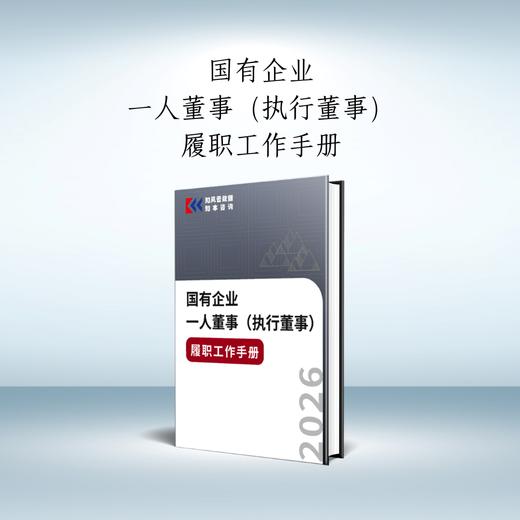 国有企业一人董事（执行董事）履职工作手册 商品图0
