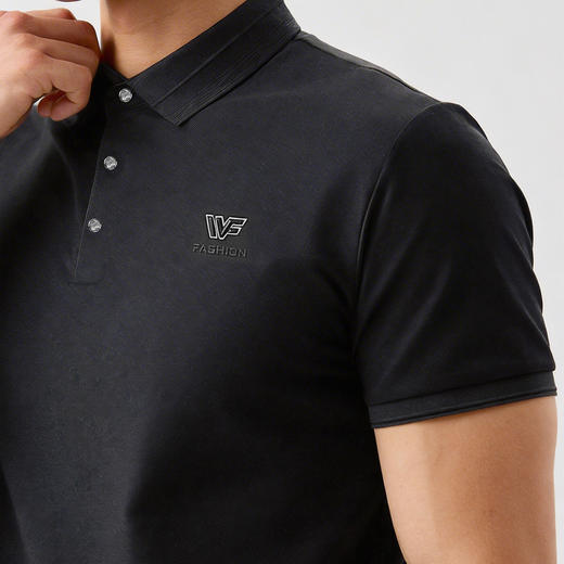 【DG】【莫代尔桑蚕丝】大依优型大码男装品质短袖POLO衫翻领T恤上衣男 商品图4