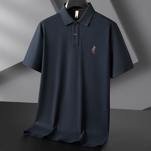 【DG】【新疆棉】大依优型大码男装短袖polo衫男士休闲宽松短恤上衣300 商品图4