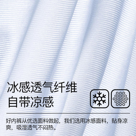 【超模君严选 美国百年品牌】Lee 莫代尔桑蚕丝10A抗jun男士冰丝内裤 商品图1