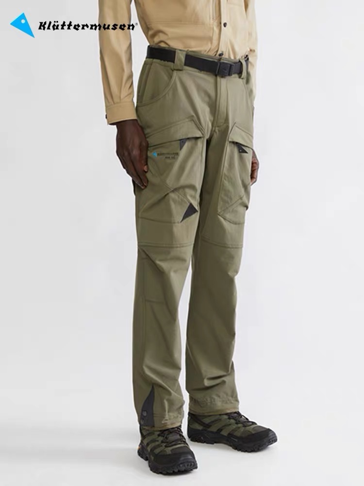 KLATTERMUSEN Gere 3.0 Pants 战狼基利户外徽标Logo耐磨抗风快干登山休闲工装裤