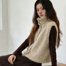 针织小马甲｜四色可选，拉长身材比例，视觉显高显瘦