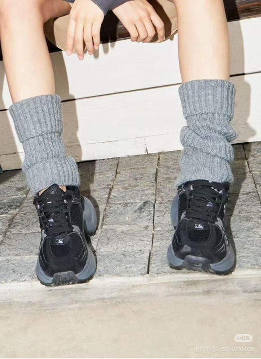 39-2  潮牌 女款舒适时尚厚底增高 网面 运动鞋 老爹鞋 我穿37 运动鞋码数选 商品图5