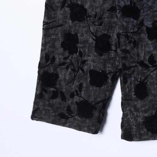 26T113SDSA男装2026新款高贵轻奢扎染满印花卉圆领长袖T恤百搭打底衫 商品图4