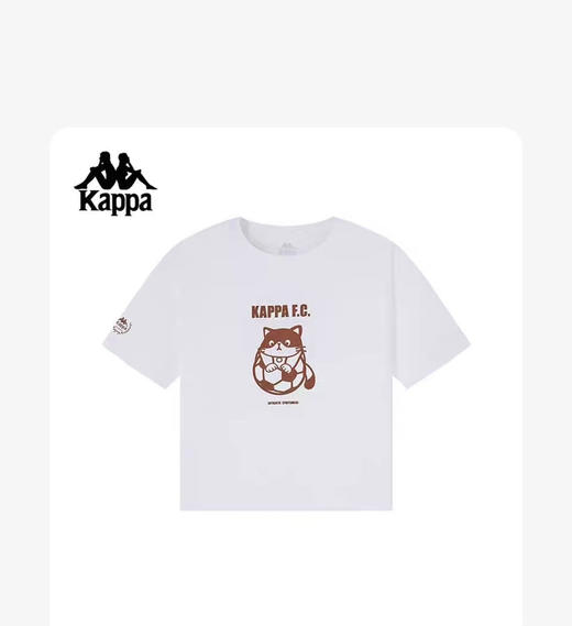 MJ| kappa卡帕夏季新款纯棉运动上衣女士速干半袖短袖t恤K0E62TD09 商品图0